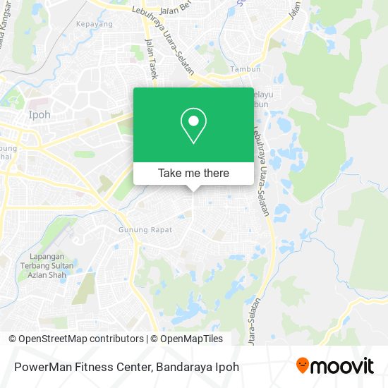 PowerMan Fitness Center map