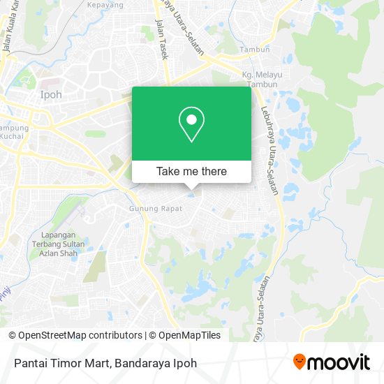 Peta Pantai Timor Mart