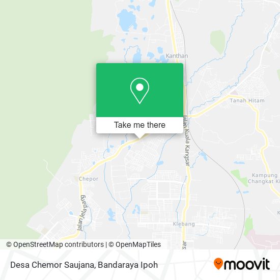 Peta Desa Chemor Saujana