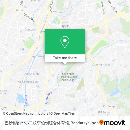 巴沙彬如华小二校李伯钊综合体育馆 map