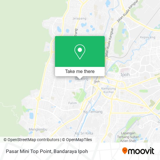 Peta Pasar Mini Top Point