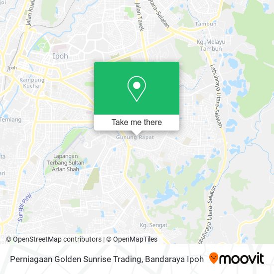Perniagaan Golden Sunrise Trading map