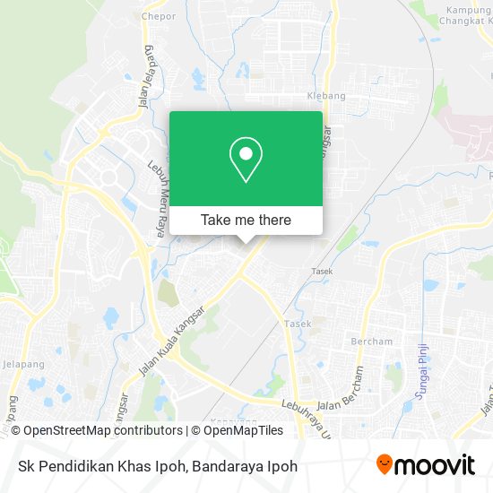 Sk Pendidikan Khas Ipoh map