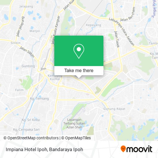 Impiana Hotel Ipoh map