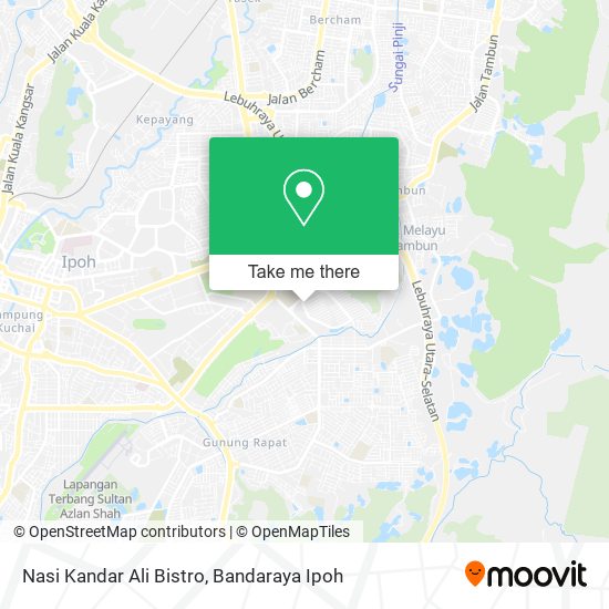 Nasi Kandar Ali Bistro map