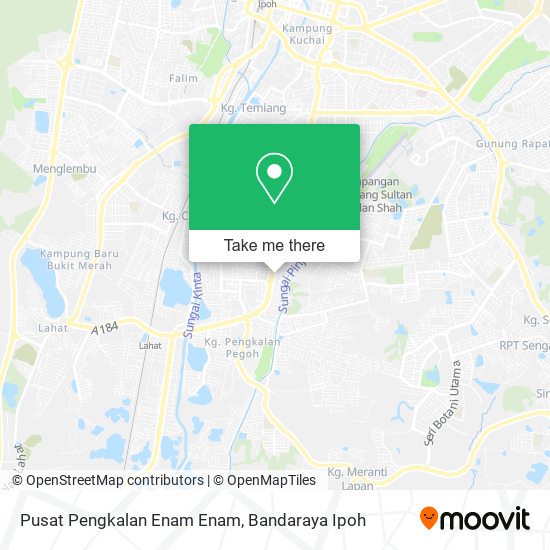 Peta Pusat Pengkalan Enam Enam