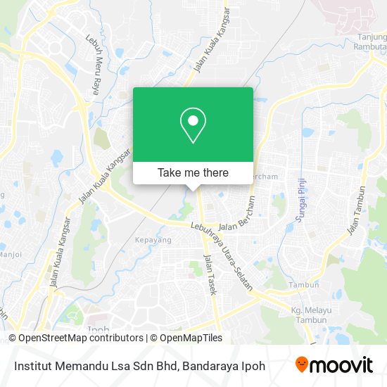 Institut Memandu Lsa Sdn Bhd map