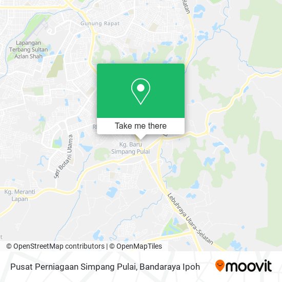 Pusat Perniagaan Simpang Pulai map