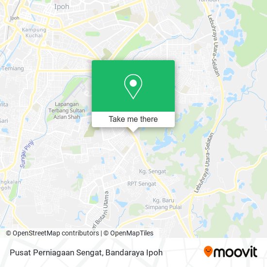 Peta Pusat Perniagaan Sengat