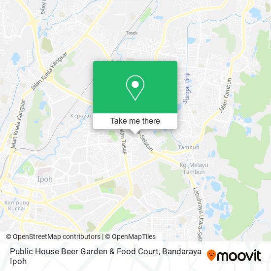 Public House Beer Garden & Food Court map
