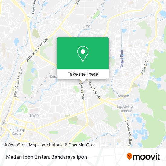 Medan Ipoh Bistari map