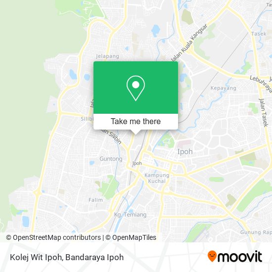 Peta Kolej Wit Ipoh