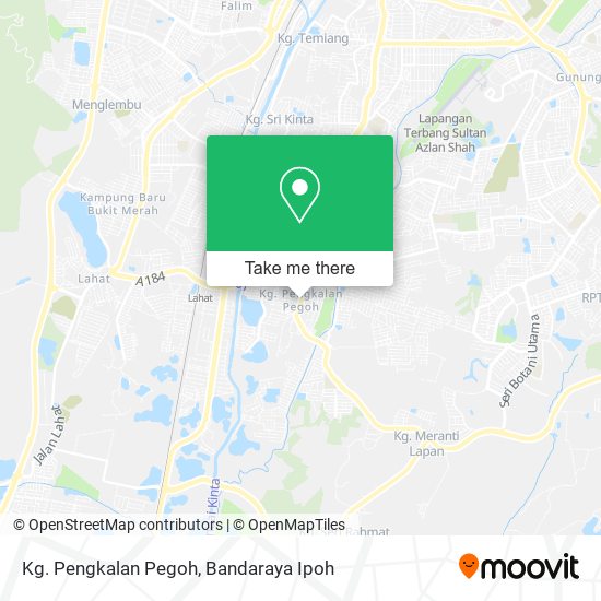 Peta Kg. Pengkalan Pegoh