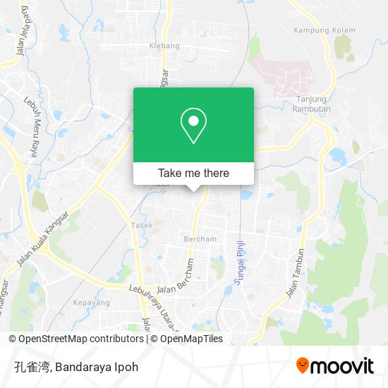 孔雀湾 map