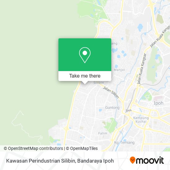Peta Kawasan Perindustrian Silibin