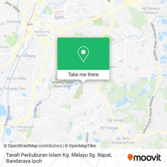 Peta Tanah Perkuburan Islam Kg. Melayu Sg. Rapat
