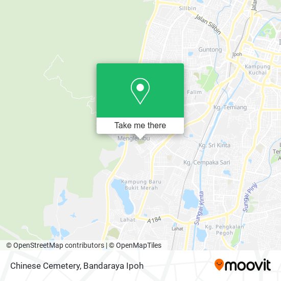 Chinese Cemetery map