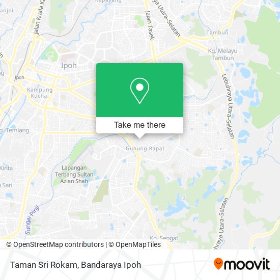 Taman Sri Rokam map