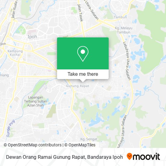 Dewan Orang Ramai Gunung Rapat map