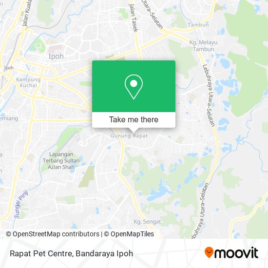 Rapat Pet Centre map