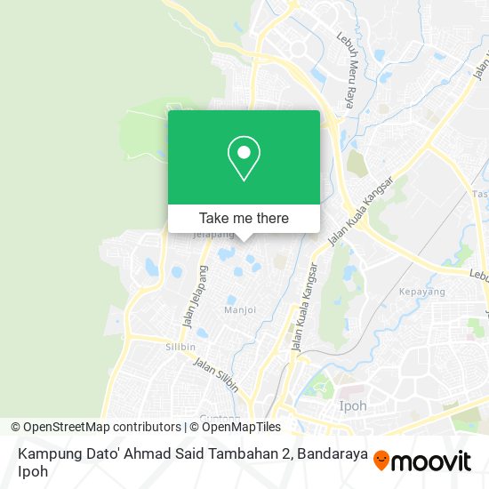 Kampung Dato' Ahmad Said Tambahan 2 map