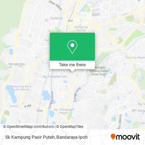 Sk Kampung Pasir Puteh map