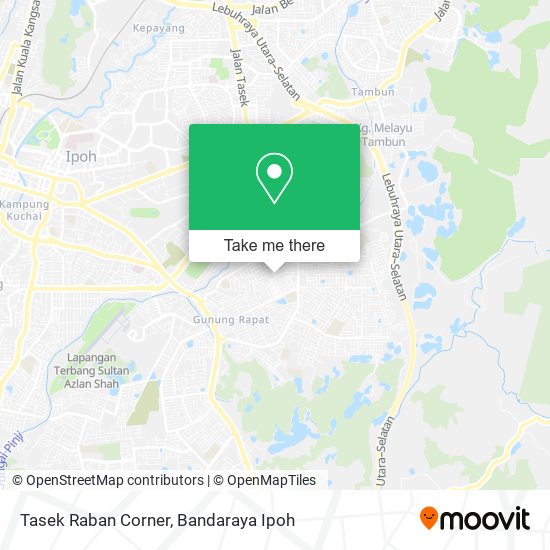 Peta Tasek Raban Corner