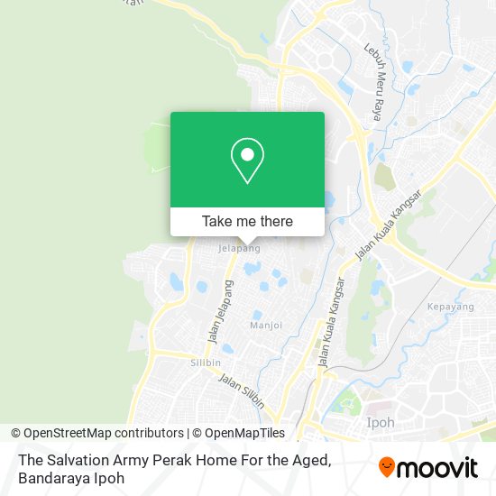 The Salvation Army Perak Home For the Aged map