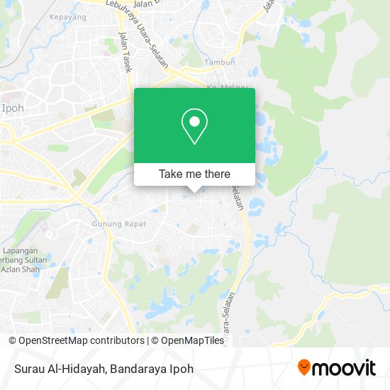Peta Surau Al-Hidayah