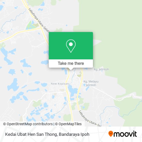 Kedai Ubat Hen San Thong map