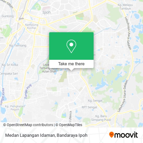 Peta Medan Lapangan Idaman