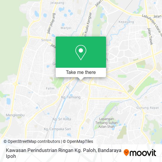 Kawasan Perindustrian Ringan Kg. Paloh map