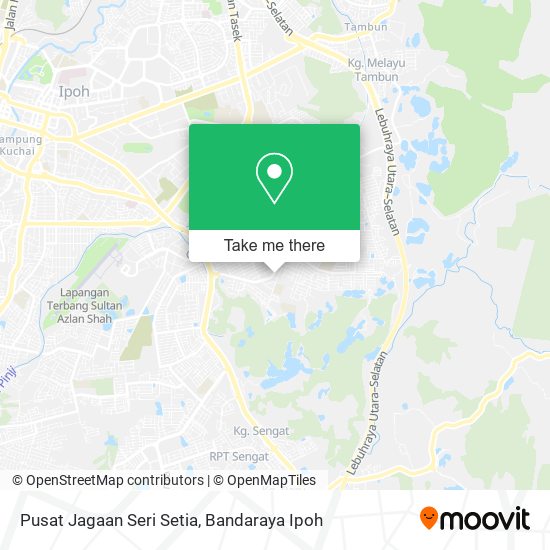 Peta Pusat Jagaan Seri Setia
