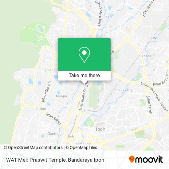 WAT Mek Praswit Temple map