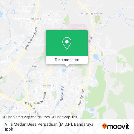 Peta Villa Medan Desa Perpaduan (M.D.P)