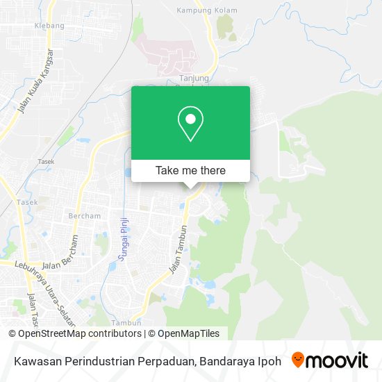 Peta Kawasan Perindustrian Perpaduan