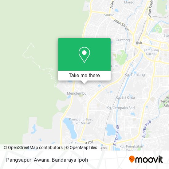 Peta Pangsapuri Awana
