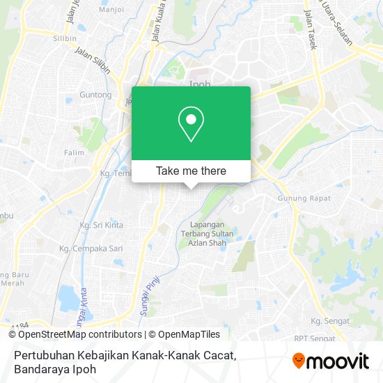 Pertubuhan Kebajikan Kanak-Kanak Cacat map