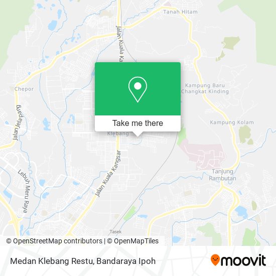 Medan Klebang Restu map