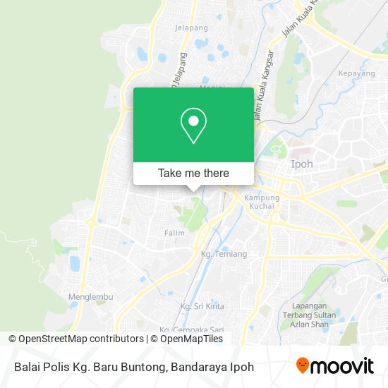 Balai Polis Kg. Baru Buntong map