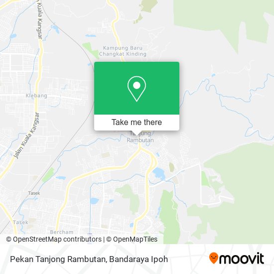 Pekan Tanjong Rambutan map