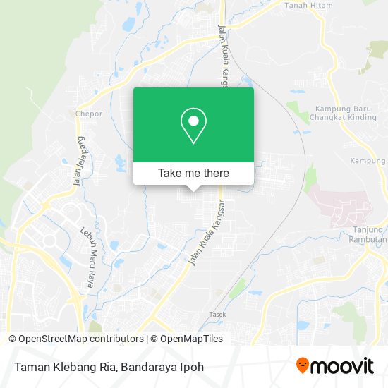 Taman Klebang Ria map