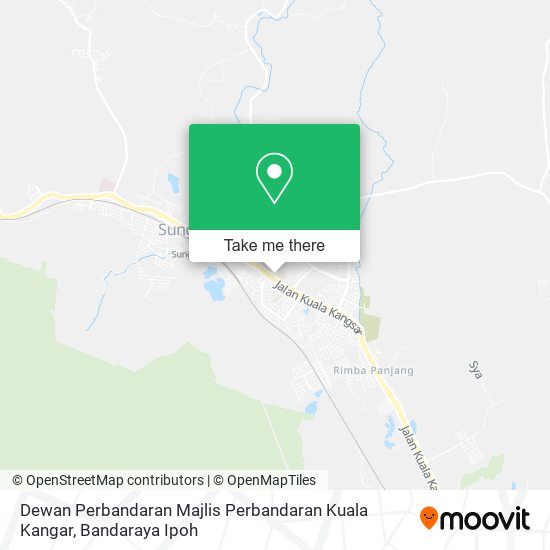Dewan Perbandaran Majlis Perbandaran Kuala Kangar map
