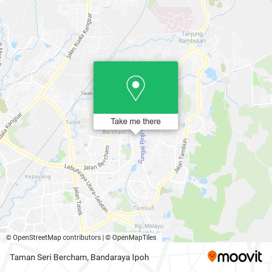 Taman Seri Bercham map
