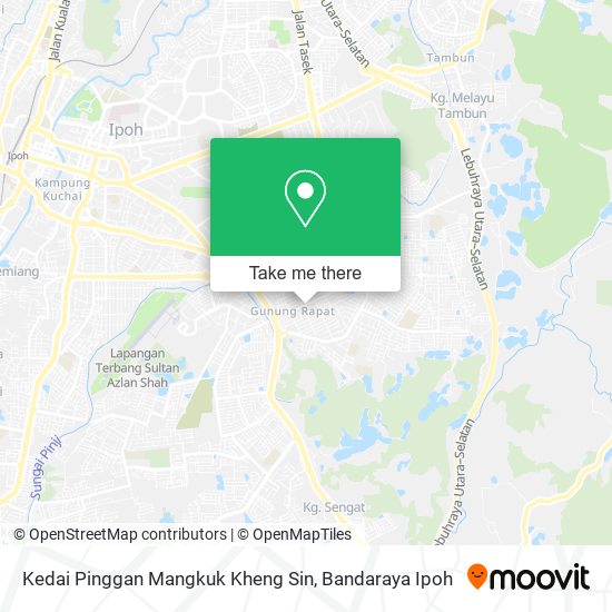 Peta Kedai Pinggan Mangkuk Kheng Sin