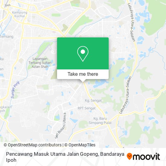 Pencawang Masuk Utama Jalan Gopeng map