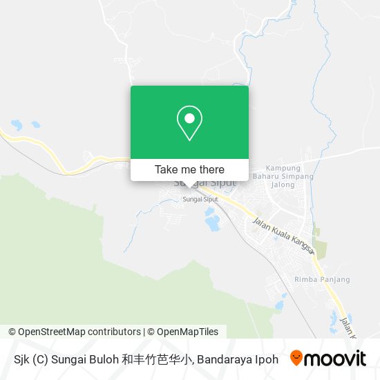 Sjk (C) Sungai Buloh 和丰竹芭华小 map