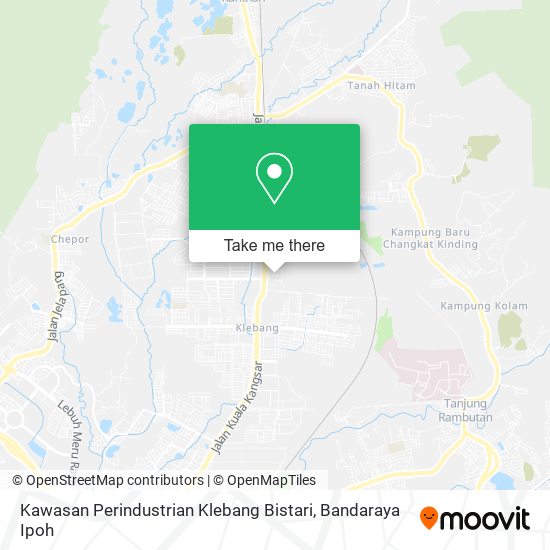 Kawasan Perindustrian Klebang Bistari map