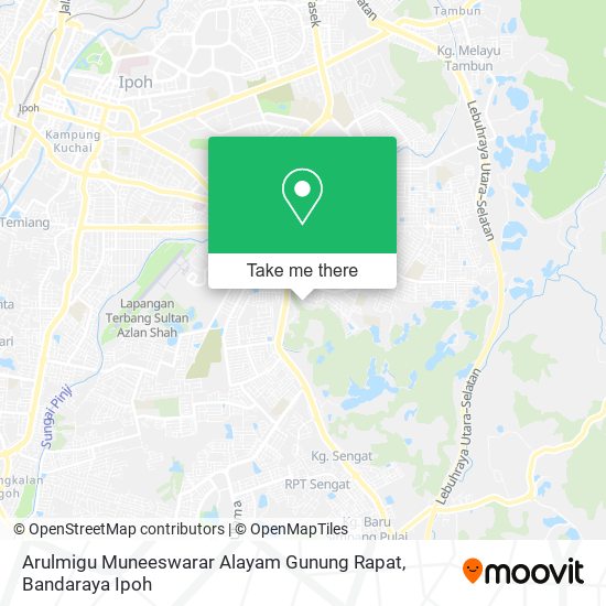 Arulmigu Muneeswarar Alayam Gunung Rapat map