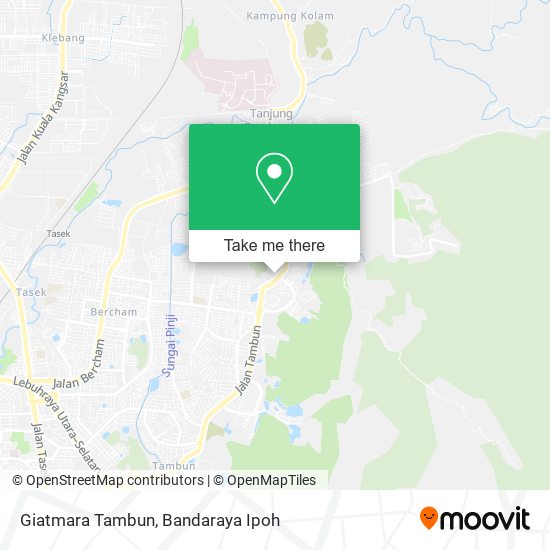 Giatmara Tambun map